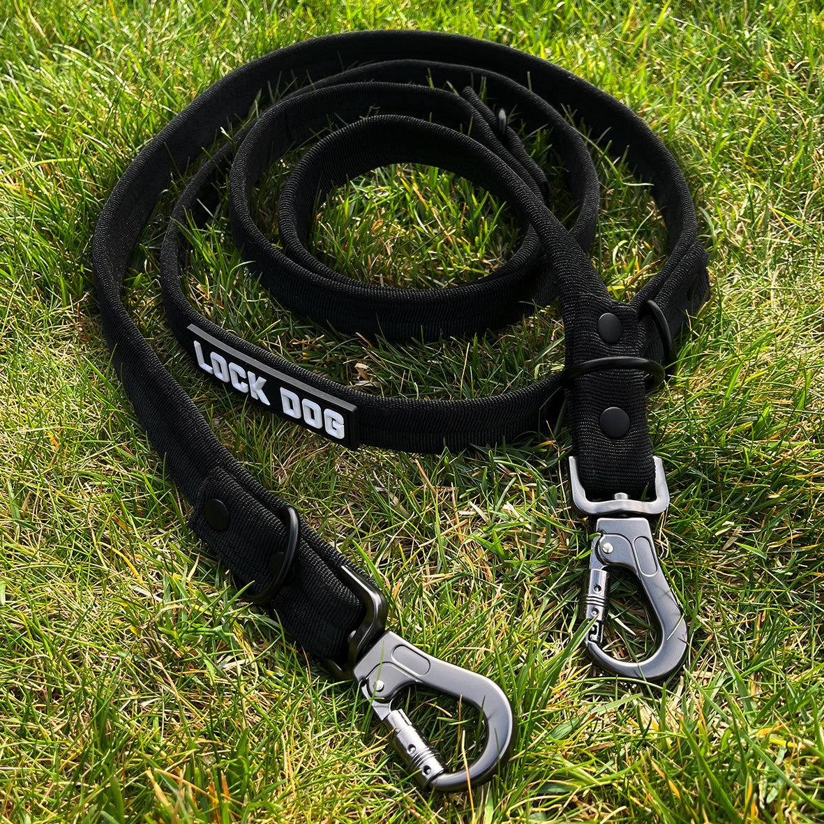 Collar Carabiner Dog Leash Anti Theft Carabiner Dog Lead KEEP AWAY