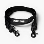 LOCK DOG bissfeste Hundeleine mit Scherenkarabiner