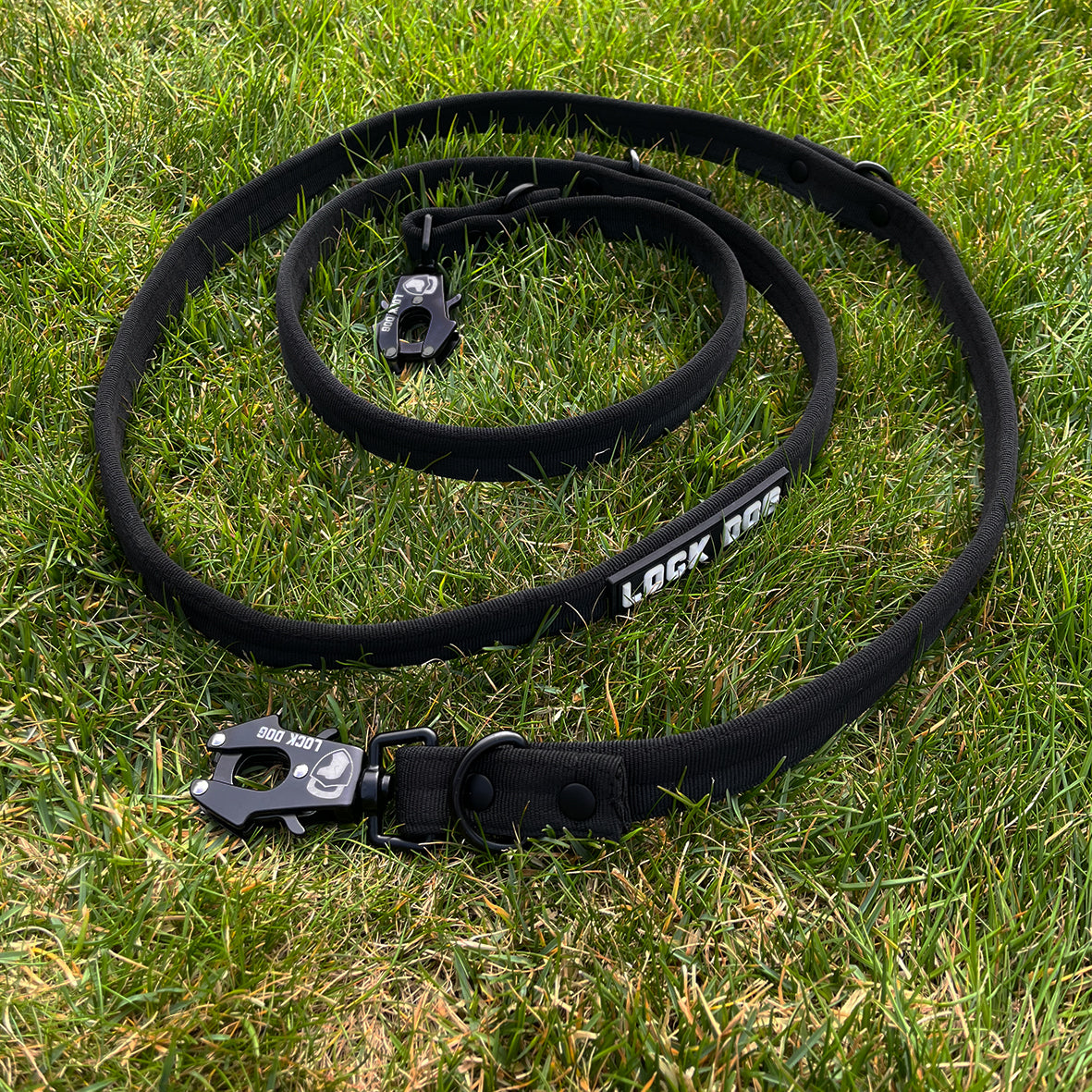 LOCK DOG bissfeste Hundeleine mit Frosch-Clip