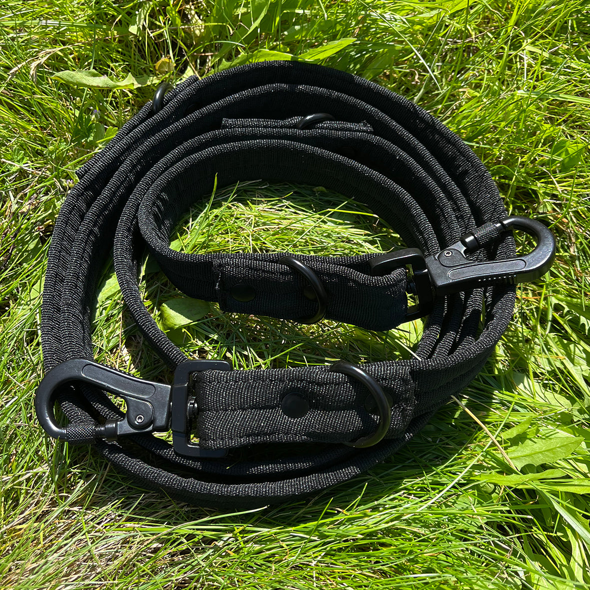 LOCK DOG bissfeste Hundeleine mit Schraubkarabiner