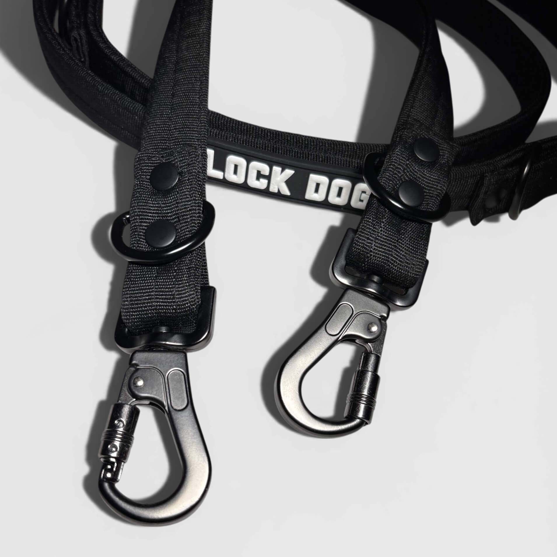 LOCK DOG bissfeste Hundeleine mit Karabiner