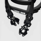LOCK DOG bite-proof dog leash with frog clip