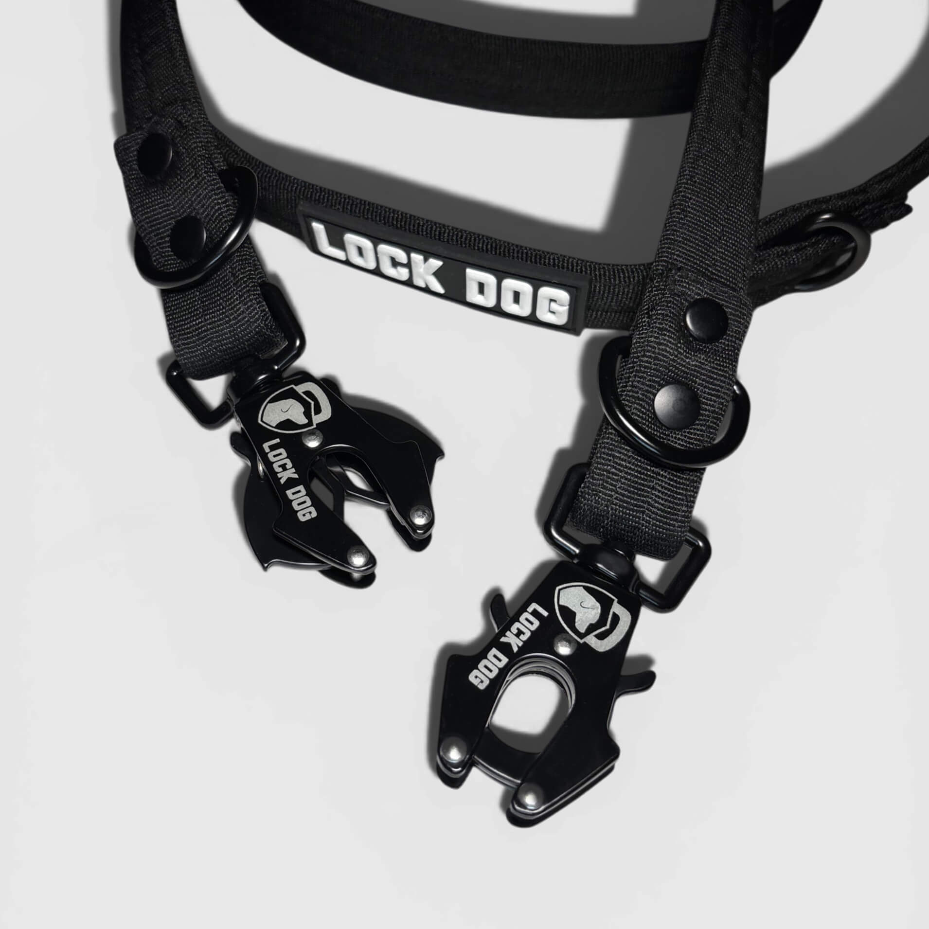 LOCK DOG bissfeste Hundeleine mit Frosch-Clip