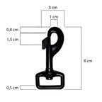 LOCK DOG bissfeste Hundeleine mit Bolzenkarabiner