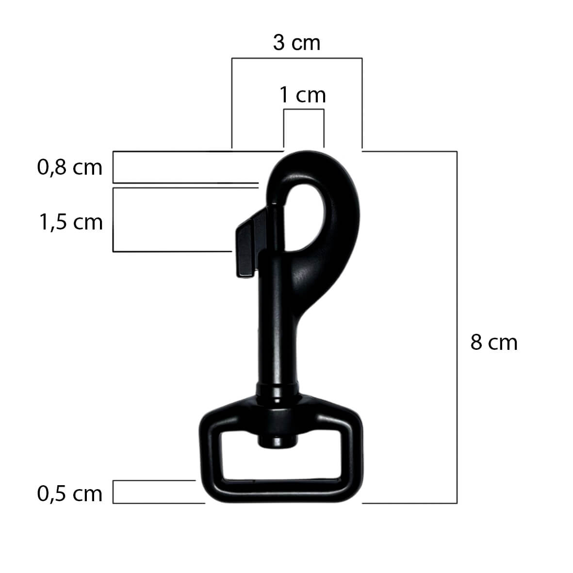 LOCK DOG bissfeste Hundeleine mit Bolzenkarabiner